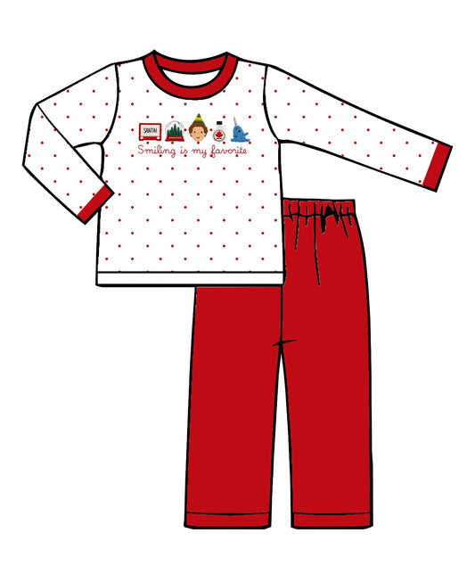 Smiling Pants Set