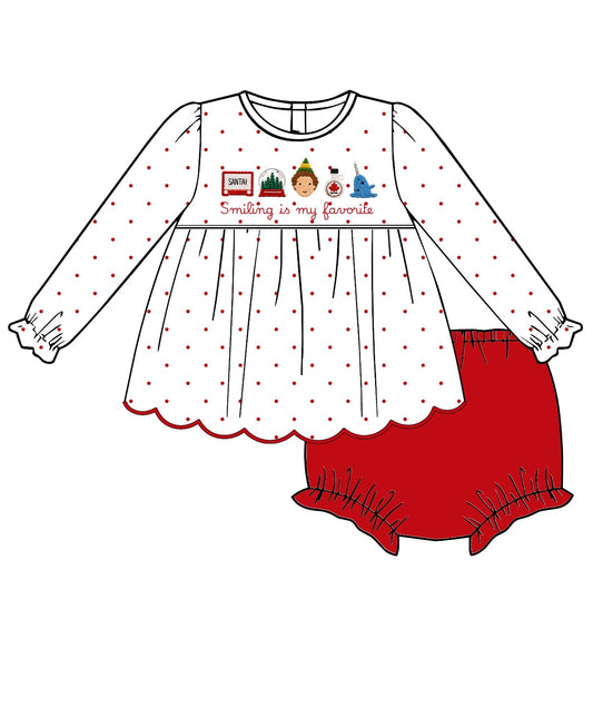 Smiling Bloomer Set