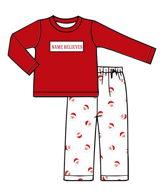 I BELIEVE Boys Pants Set